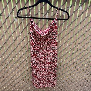 VINTAGE Stretchy Perception PS BOHO RETRO Dress Medium USA